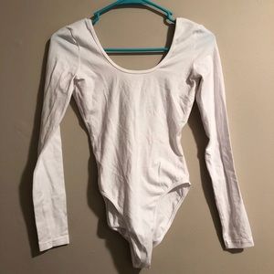 American apparel white bodysuit